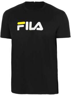 Fila Logo T-shirt Heren zwart - M