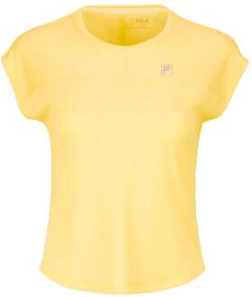 Fila Lum T-shirt Dames-limoen - M