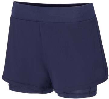 Fila Luna Short Voor Tennisballen Dames-Donkerblauw - XXL