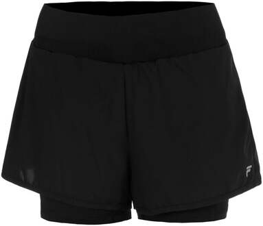 Fila Luna Shorts Dames-Zwart - XS