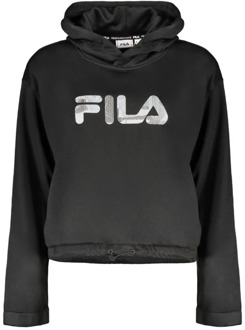 Fila Luxe Dames Polyester Sweater Fila , Black , Dames - L,M,S,Xs