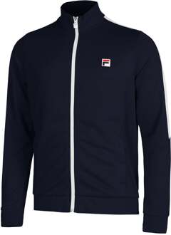 Fila Manuel Trainingsjack Heren-Donkerblauw,Wit - S,M,L,XL,XXL,3XL