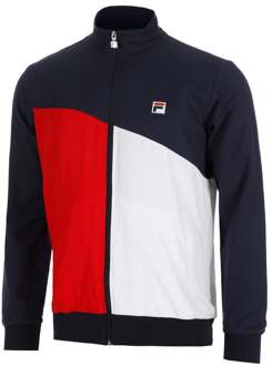 Fila Marcus Trainingsjack Heren-Donkerblauw,Rood - XXL