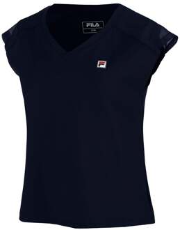 Fila Maria T-shirt Dames-donkerblauw - S