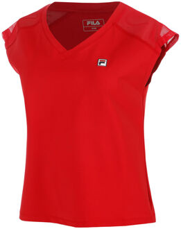Fila Maria T-shirt Dames-rood - XS,S,M,L,XL