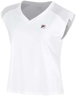Fila Maria T-shirt Dames-wit - XS