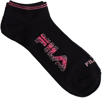 Fila Pack-3 Onzichtbare Sokken F6129 Voor Vrouwen Zwart