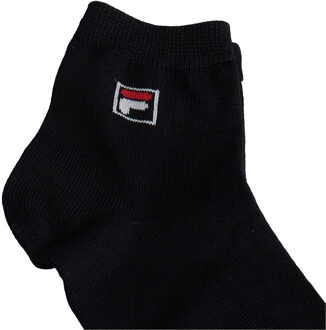 Fila Pakket-3 Enkelsokken F1042 voor Jongens en Meisjes - maat EU 27 - EU 29 Zwart