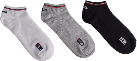 Fila Pakket van 3 Bamboo Onzichtbare Sokken F5508 voor Heren en Dames - maat Veelkleurig