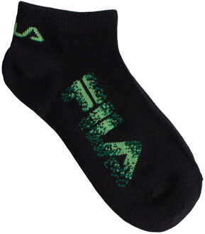 Fila Pakket van 3 F1425 Onzichtbare Katoenen Sokken voor Jongens en Meisjes - maat Zwart