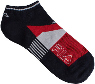 Fila Pakket van 3 F2530 Onzichtbare Sportsokken voor Mannen en Vrouwen - maat EU 37 - 42 Veelkleurig