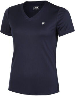 Fila Paula T-shirt Dames donkerblauw - S