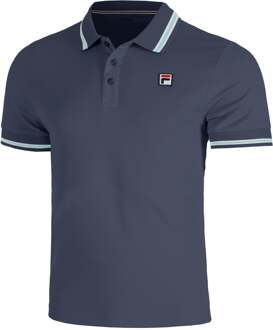Fila Piro Polo Heren-Blauw - S,M,L,XL,XXL,3XL