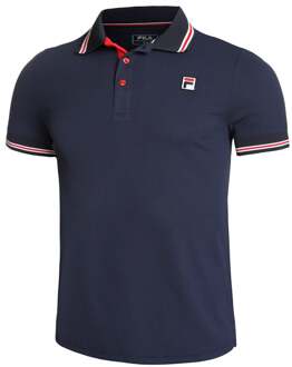 Fila Piro Polo Heren-Donkerblauw - M