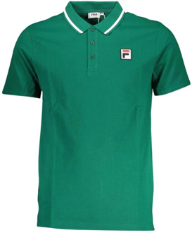 Fila Polo Shirts Fila , Green , Heren