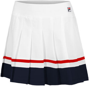 Fila Sabine Rok Dames-Wit,Donkerblauw - L,XL,XXL