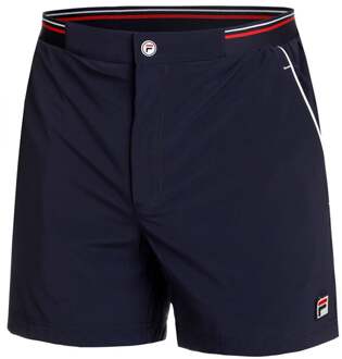 Fila Stephan Shorts Heren-Donkerblauw,Veelkleurig - L