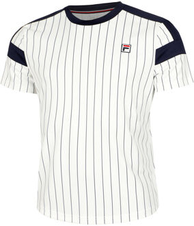 Fila Stripes Jascha T-shirt Heren crème - S,M,L,XL,XXL,3XL