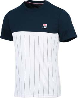 Fila Tee Mika T-shirt Heren-blauw, wit - S,M,L,XL,XXL,3XL
