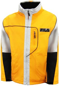 Fila Thermore geïsoleerde heren sneeuwjas grijs/geel