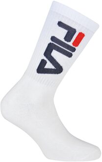 Fila Unisex Tennis Voldoppere Sokken Wit