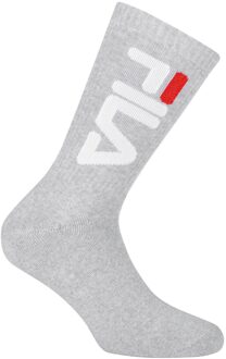 Fila Unisex Tennis Volle Frottee Sokken Grijs - EU 39 - 42