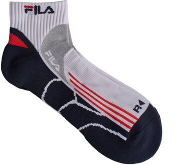Fila Verpakking-2 Kwart Hardloopsokken F2526 voor Mannen Veelkleurig