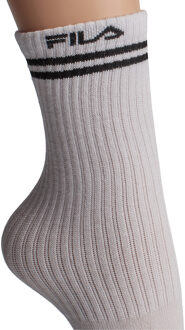Fila Verpakking van 3 Lange Bamboosokken F5507 voor Mannen en Vrouwen - maat Wit