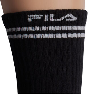 Fila Verpakkingen van 3 Lange Bamboosokken F5507 voor Mannen en Vrouwen - maat EU 34 - 37 Zwart