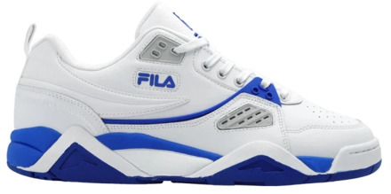 Fila Witte en donkerblauwe Casim sneakers Fila , White , Heren - 43 Eu,44 Eu,40 EU