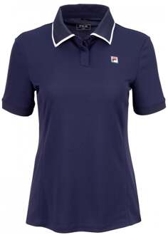 Fila Zadina Polo Dames-donkerblauw - XL
