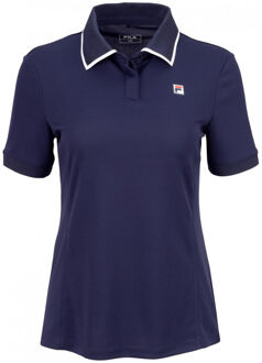 Fila Zadina Polo Dames-donkerblauw - XS,S,M,L,XL