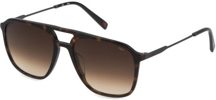 Fila Zonnebril SFI215 722Y 56 - maat Bruin