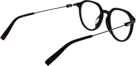 Fila Zwarte Metalen Bril (Monturen)