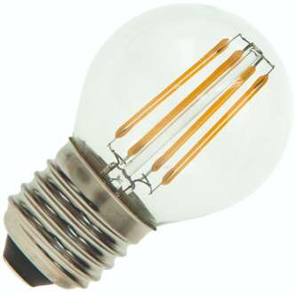 Filament LED kogellamp G45 E27 12V/DC 3-25W 2700K