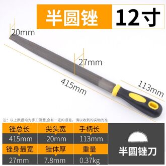 File, steel file, metal file, woodworking knife, triangle semicircular rubbing knife, grinding tool, fitter, grinding 4