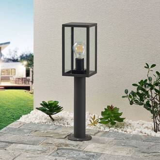 Filimon sokkellamp, 50 cm, antraciet, IP44, E27