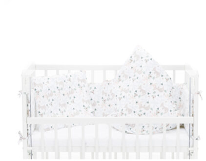 Fillikid Luxe bedset voor bed Nino kangoeroe Kleurrijk - 80x80 cm