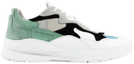 Filling Pieces Lage Fade Cosmo Infinity Sneakers Filling Pieces , White , Heren - 44 EU