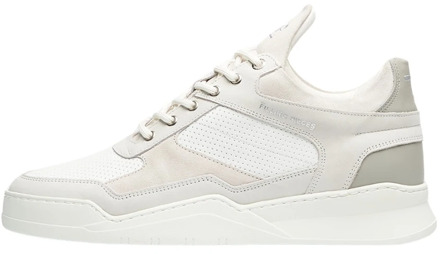 Filling Pieces Low Top Ghost Paneled White Filling Pieces , White , Unisex - 40 Eu,43 Eu,41 Eu,44 Eu,42 Eu,45 Eu,46 Eu,39 EU