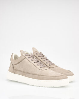 Filling Pieces Low top nubuck sneakers - maat 40 Bruin