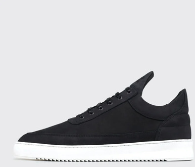 Filling Pieces Low Top Ripple Basic Black / White