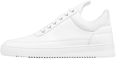 Filling Pieces Low Top Ripple Lane Nappa Unisex  maat 37 Wit