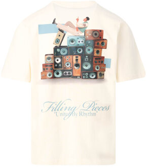 Filling Pieces Speaker wall t-shirt short sleeve Beige - XL