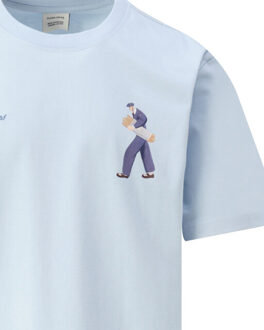 Filling Pieces T-shirt - maat XXL Blauw