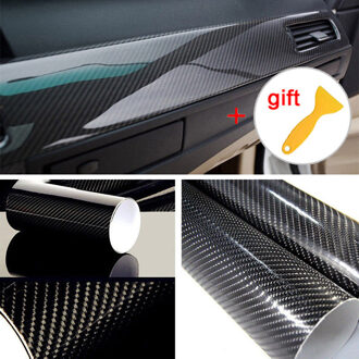 Film Auto Sticker Decoratie Bureaus Speaker Oppervlakken Ultra Gloss Glossy Black Wrap