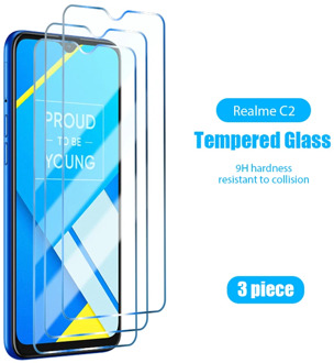 Film Glass Cell Phone Cover 1pcs/3pcs Screen Protector for Realme 5S 5i 5 Pro HD Tempered Glass for Realme 3 Pro 3i 2 1 Q U1 9H