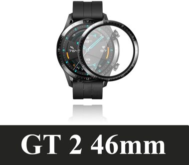 Film Voor Huawei Horloge Gt 2 42Mm 46Mm Screen Protector Gt 2e Tpu Glas Voor GT2/GT2e gebogen Krasbestendig Beschermende Accessoires For GT 2 46mm / 1 stk