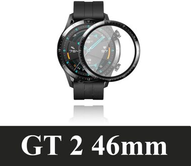 Film Voor Huawei Horloge Gt 2 42Mm 46Mm Screen Protector Gt 2e Tpu Glas Voor GT2/GT2e gebogen Krasbestendig Beschermende Accessoires Paars / 4-6.9 inches