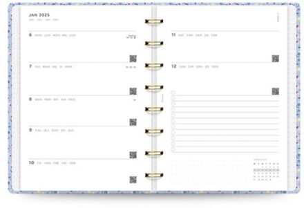 Filofax agendavulling 2024, formaat a5, meadows sky